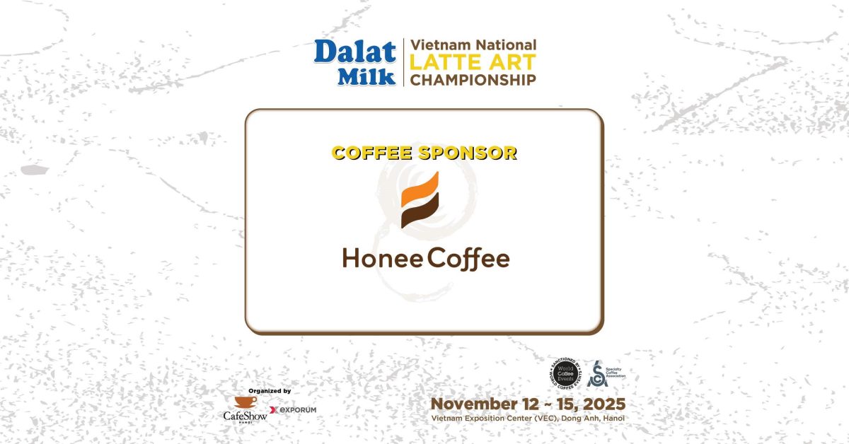NHÀ TÀI TRỢ CÀ PHÊ CHÍNH THỨC GIẢI ĐẤU PHA CHẾ LATTE ART CẤP QUỐC GIA