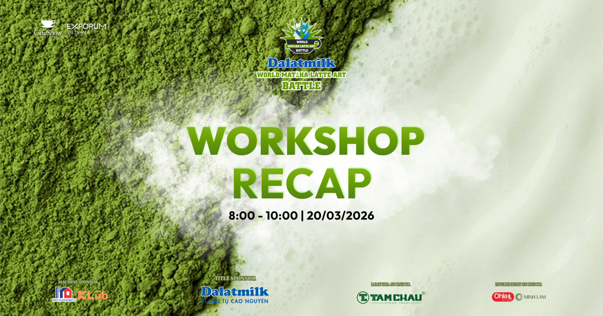 RECAP WORKSHIP DALATMILK WORLD MATCHA LATTE ART BATTLE 2026